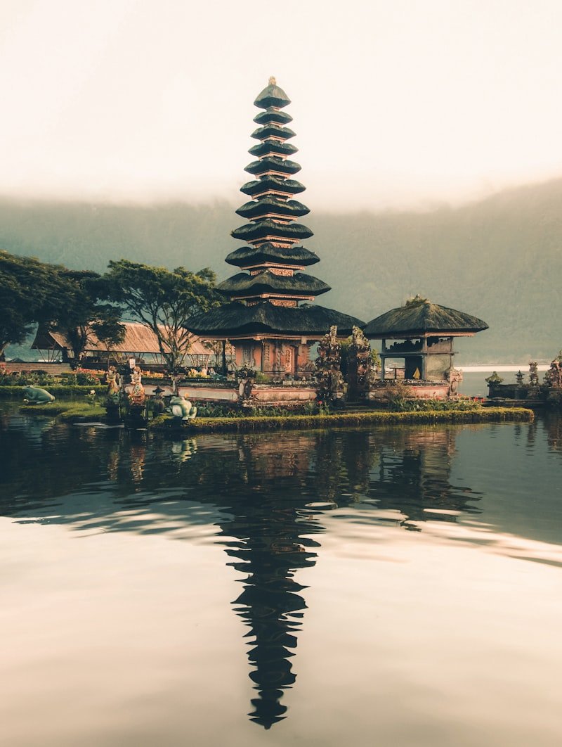 Tropical beach in Bali
