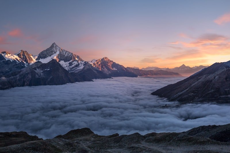 Swiss Alps mountains